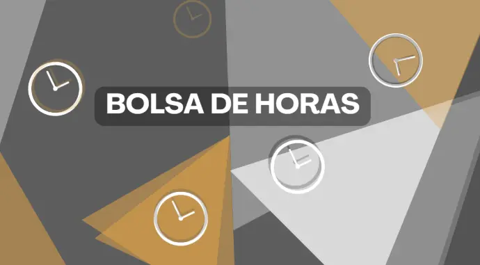 Imagen destacada que introduce el servicio de Bolsa de Horas, resaltando la posibilidad de contar con soporte técnico y desarrollo personalizado según las necesidades del cliente.